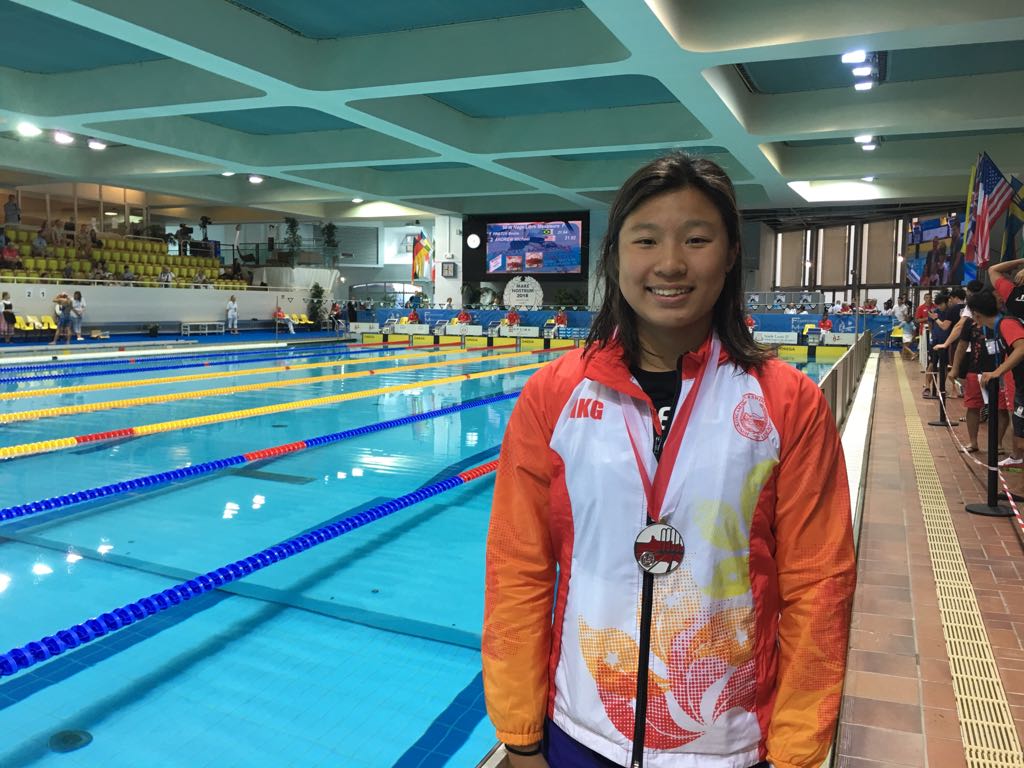 Ho Nam Wai Grabbed The 400m Freestyle Silver Medal In Mare Nostrum