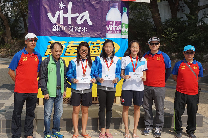 Win Tin Swimming Club - Ho Nam Wai, Chang Yu Juan, Wong Ching Lam