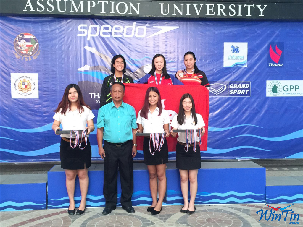Win Tin Swimming Club - 2016 Thai Age Group 2