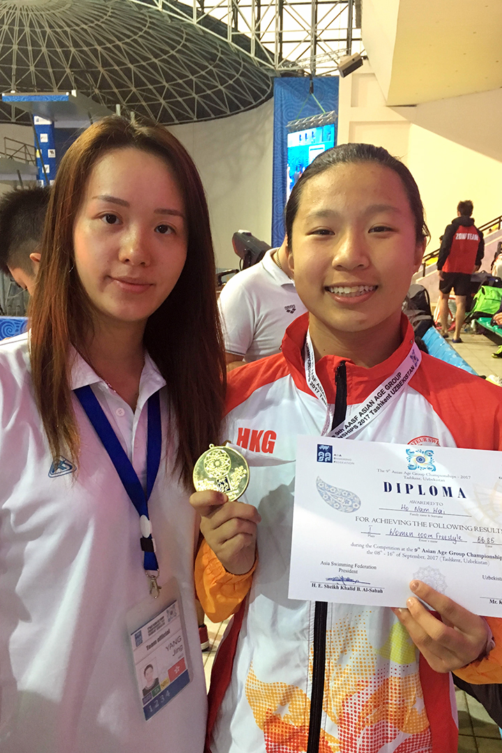 Wtsc Swimmers Won 8 Individual Event Medals In 9th Asian Age Group