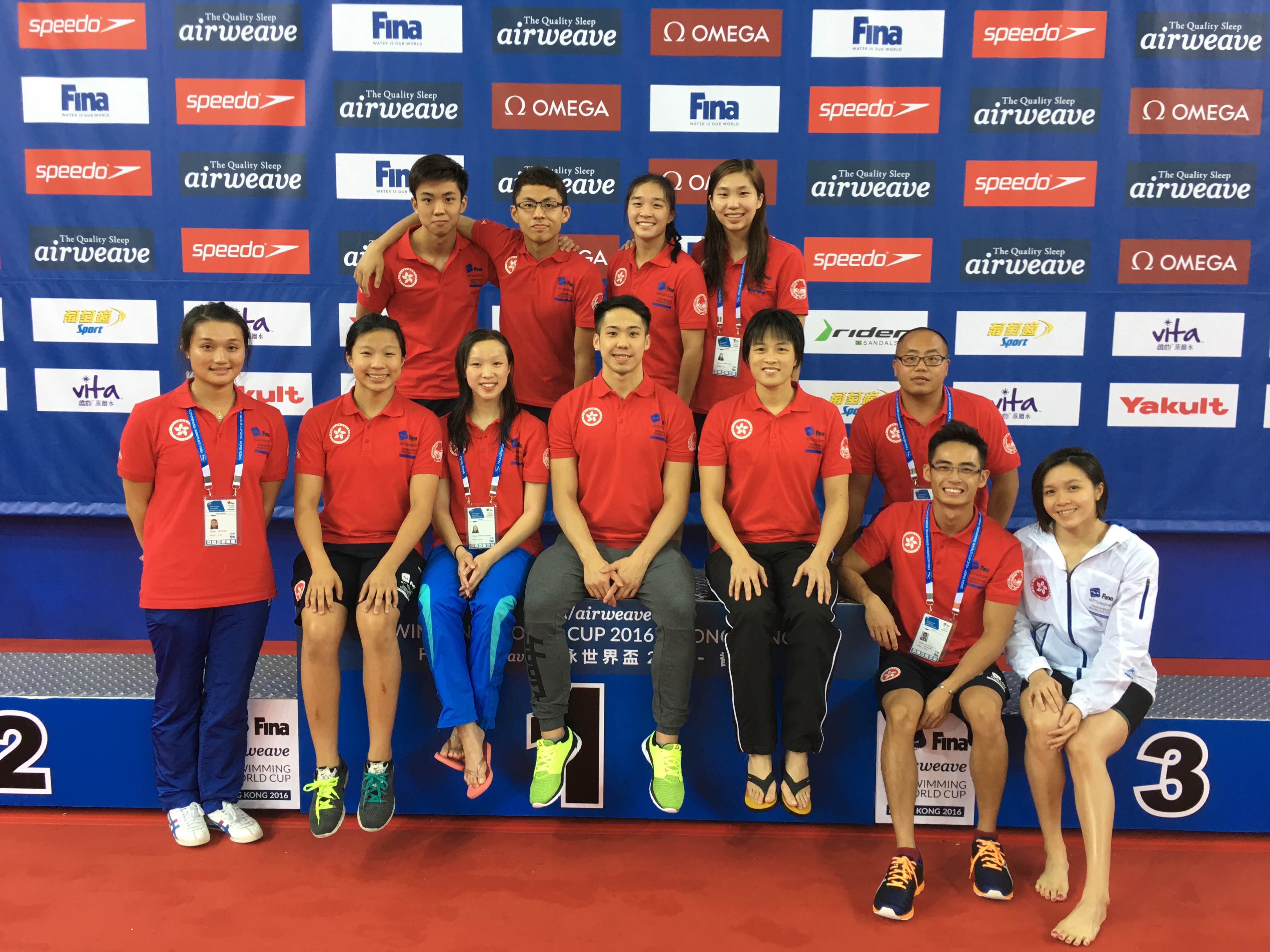 Win Tin Swimming Club - 2016 World Cup Hong Kong 1