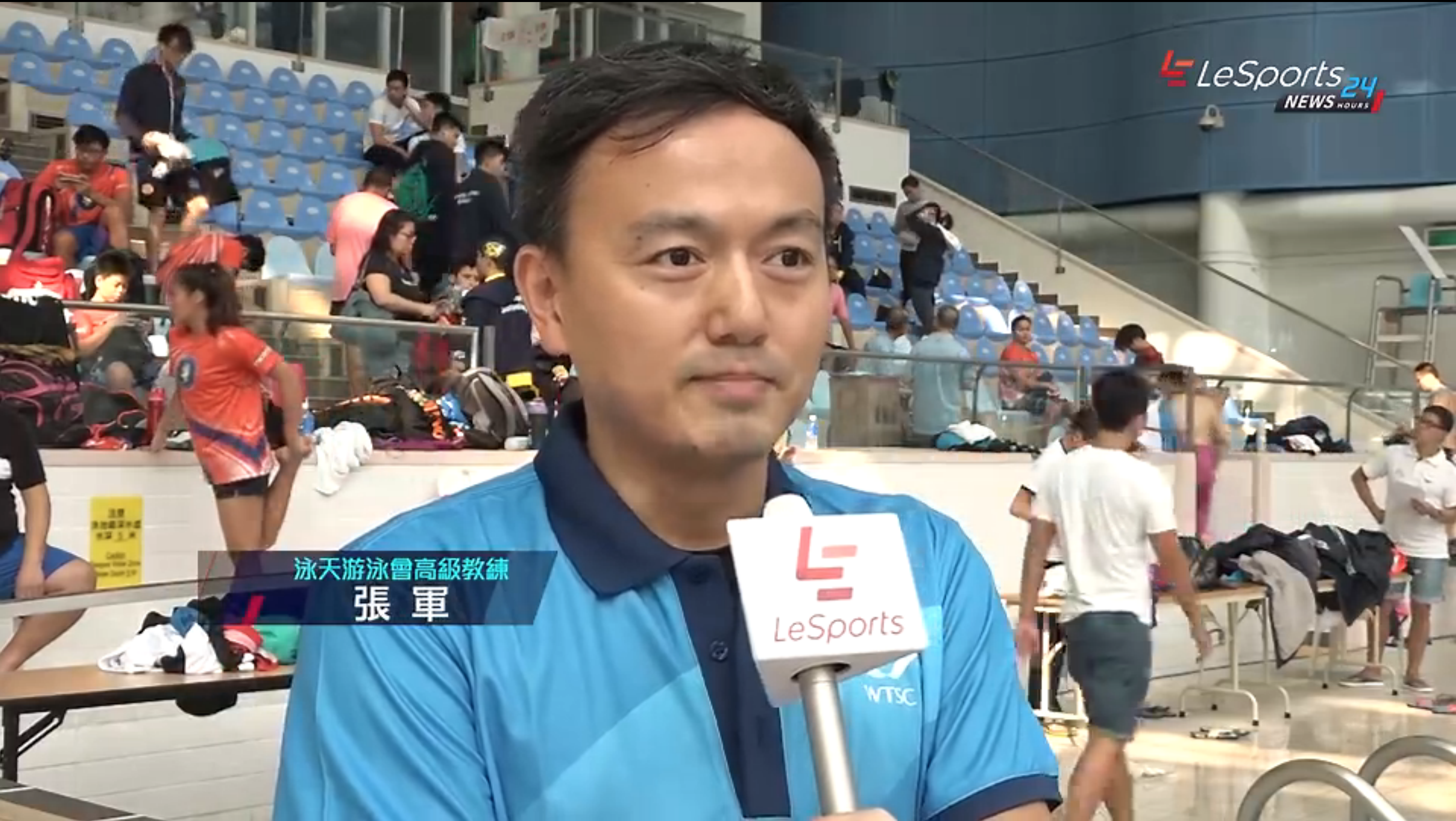 Win Tin Swimming Club - 2016 張軍及莫啟迪 LeSports Interview